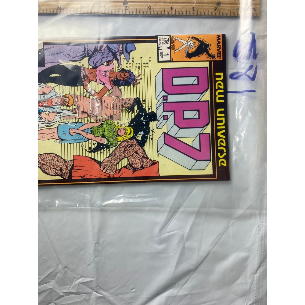 Marvel DP7 New Universe‎ Comic Book 1 1987 First Printing